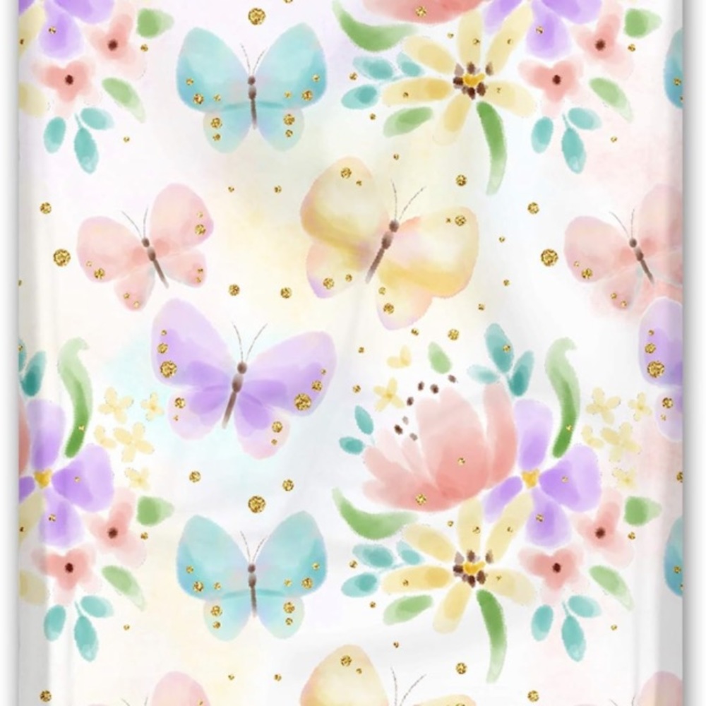 Set of 20- 10”x13” Colorful Butterflies Poly Mailers